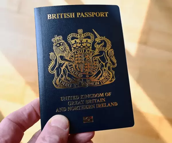 Passeport angleterre