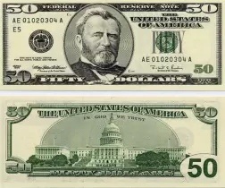 50 dollars américains