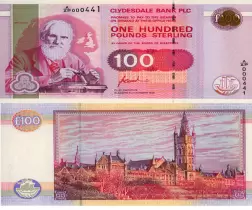 Billets de 100 GBP